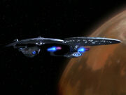 Hood with Enterprise-D