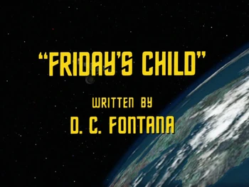 Image result for star trek friday's child