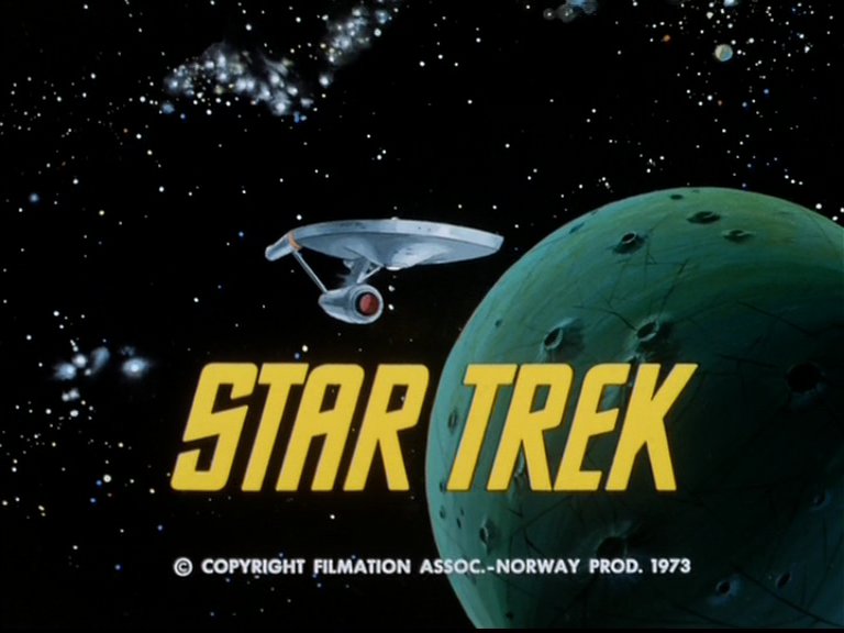 Image result for star trek animated series title card