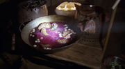 Digger meat in a bowl