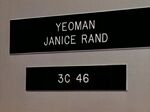 Janice Rand's room number 3C 46