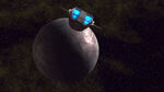 Delphic Expanse sphere and shuttlepod