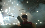 Jae hit by debris