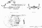Reliant original design sketches