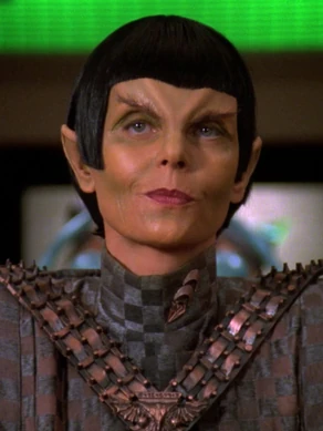 Toreth, a Romulan female in 2369