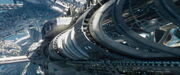 Enterprise im Dock von Yorktown