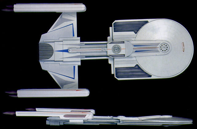 File:USS Excelsior study model by Nilo Rodis as USS Alka-Selsior.jpg