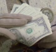 US 50 dollar bills