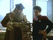 Captain Janeway und Leonardo da Vinci