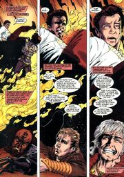 Battle of Genesis transformation in James T. Kirk's nightmare