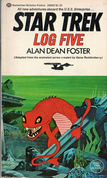 Image result for star trek log five cover