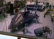 Aeon in launch bay