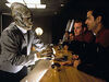 Quantum Cafe bartender, production shot