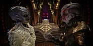 L'Rell and Kol aboard the Sarcophagus