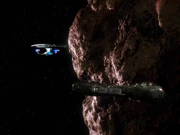 USS Enterprise-D chases Angosian vessel