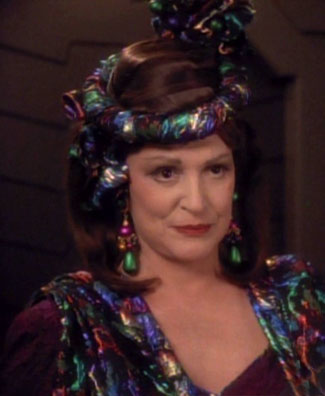 Ambassador Lwaxana Troi in 2371