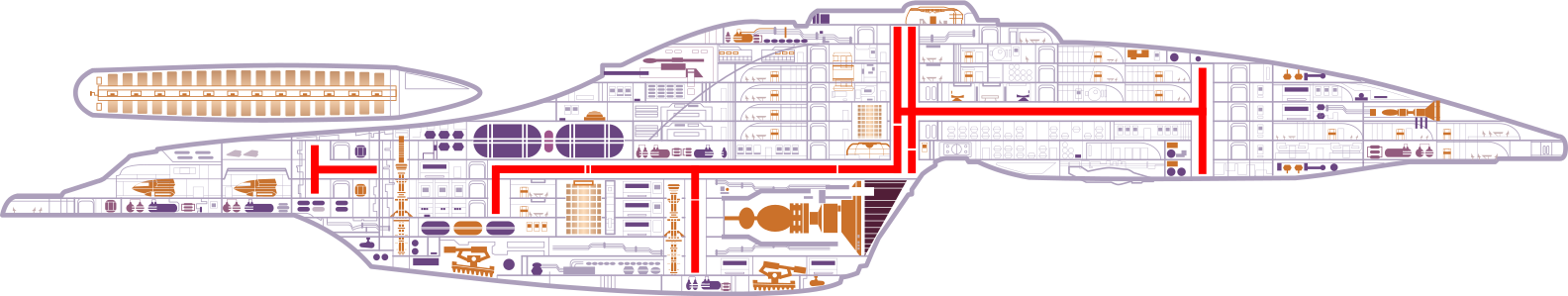 raumschiff voyager bauplan