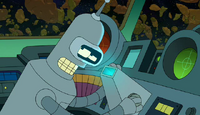 Bender the science officer