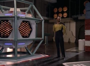 Geordi auf Frachtdeck 5