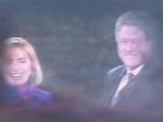 Bill and Hillary Clinton, time stream