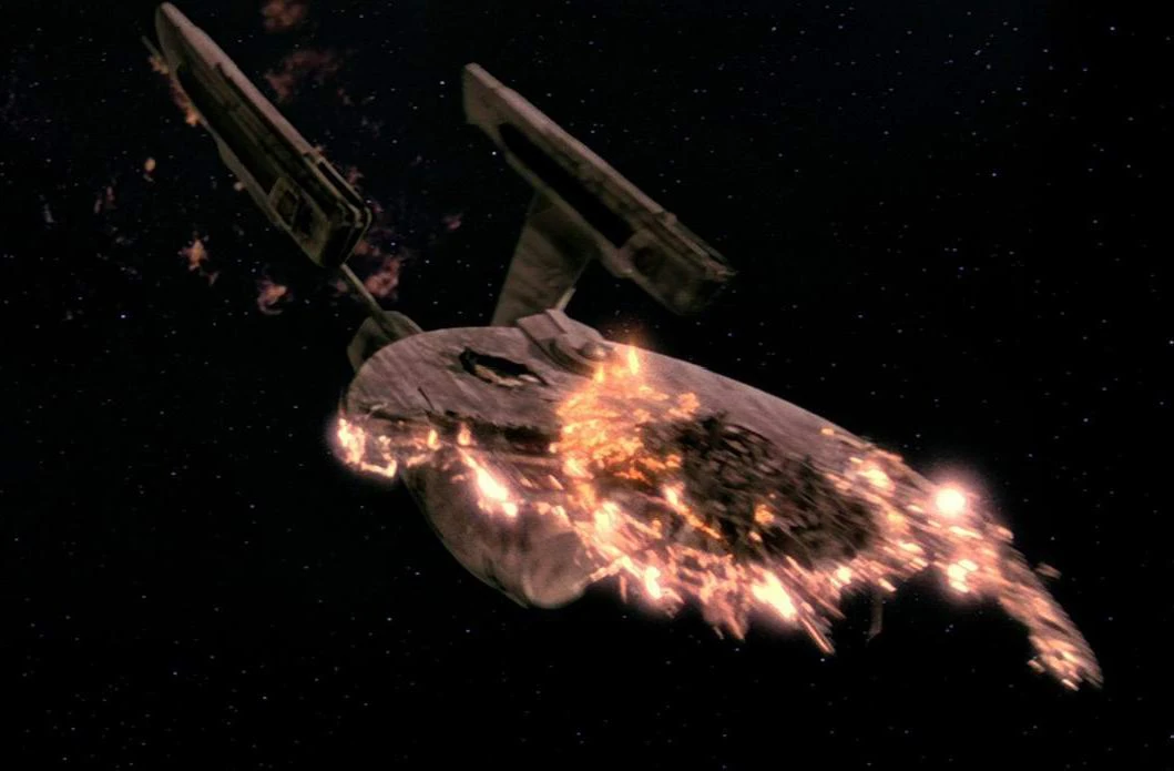 Image USS Enterprise wreckage.jpg Memory Alpha FANDOM powered by