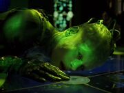 Borg Queen infected with neurolytic pathogen