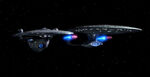 Excelsior starboard of Galaxy