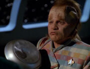 Neelix and his dented frying pan