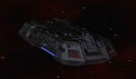 Federation holoship (fore)