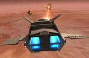 Shuttlepod 1 firing plasma cannons