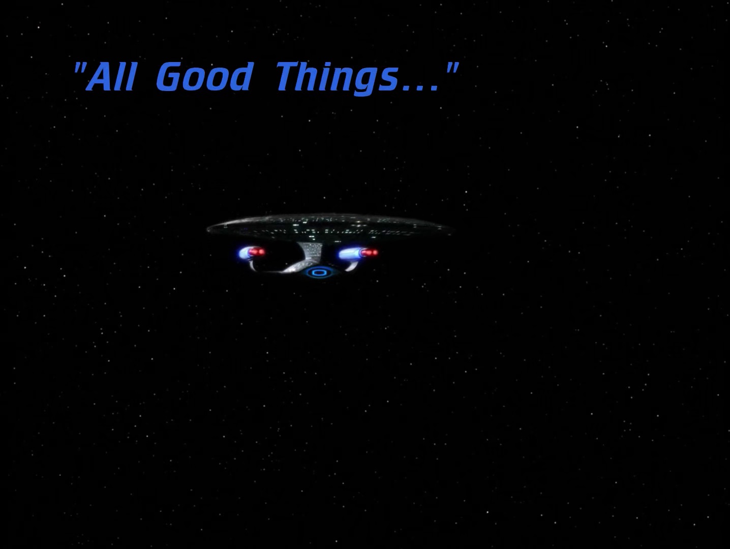 All Good Things Episode Memory Alpha Fandom