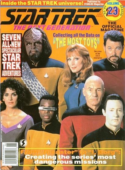 The Official Star Trek The Next Generation Magazine Issue