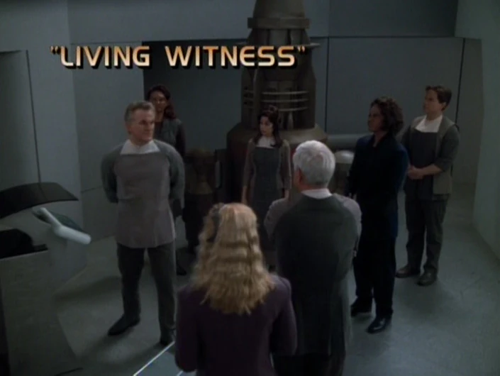 Image result for star trek voyager living witness