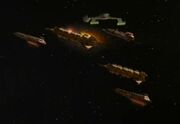 Cardassian freighter convoy