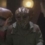 Alien with upturned nose 1