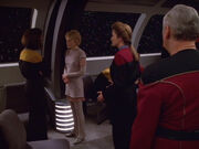 Trauerfeier für Janeway
