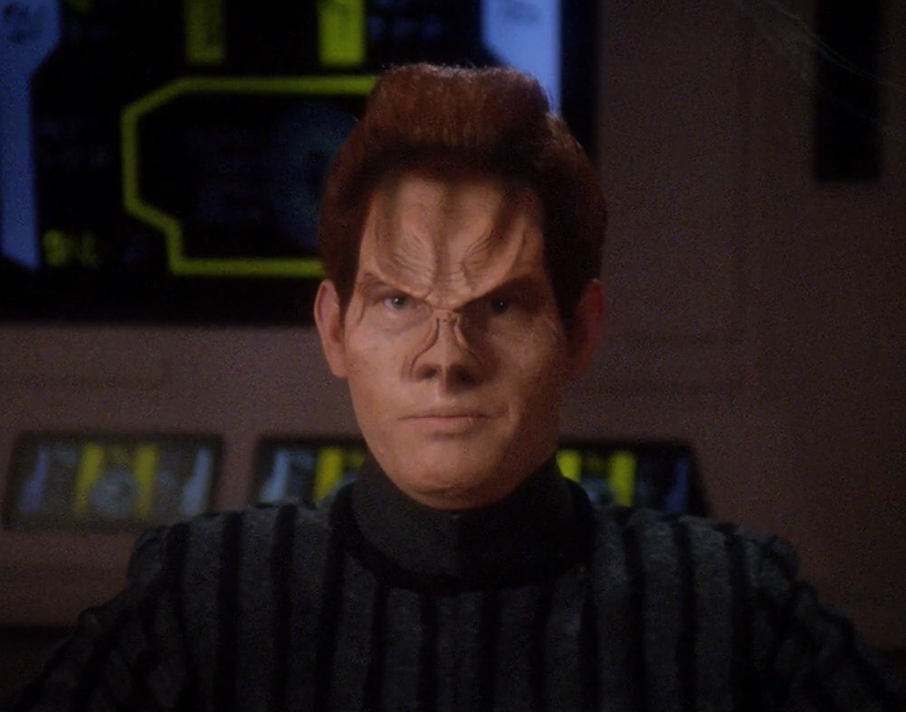 star trek character big forehead