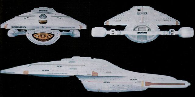 File:Intrepid class physical studio model, orthographic views.jpg