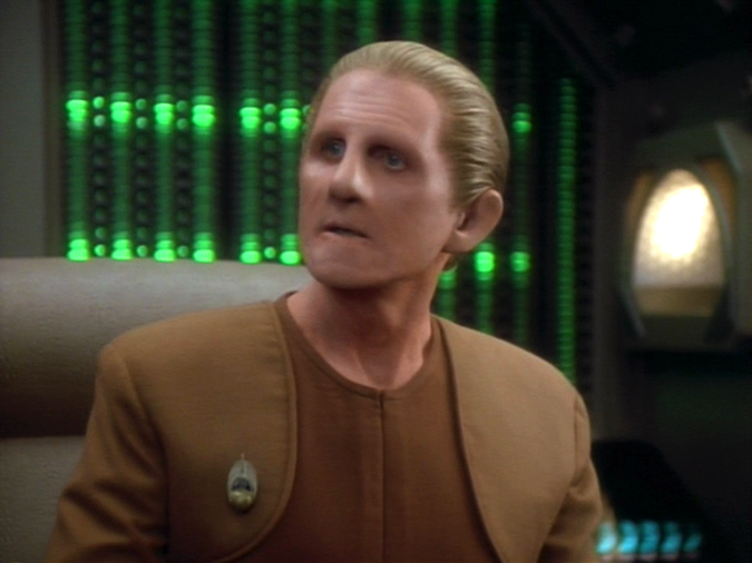 Odo in Deep Space Nine