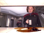 Coffee, black...without the cup!