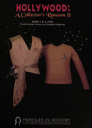 Profiles in History Hollywood Collector's ransom II Auction Cover