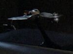 D7-class battle cruiser display model