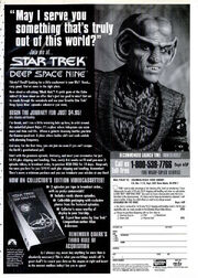 DS9 The Collectors Edition advert