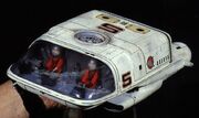 Orbital shuttle studio model