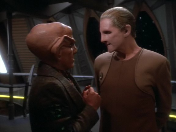 Image result for star trek odo and quark