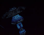 Spacedock type light effects
