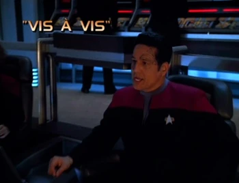 Image result for star trek voyager vis a vis