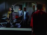 Kirk Spock Nomad Ersatz-Kontrollraum
