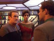 M'Pella bei Bashir und O'Brien