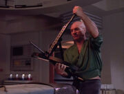 Picard with crossbow
